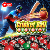 Cricket Ball Roulette on P7777